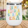 Kindergarten Era Happy Back To School Groovy Kids Boys Girls Wine Tumbler