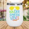Kindergarten Vibes Only Glow Sunglasses Back To School Wine Tumbler