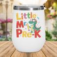 Little Mr Pre-K Dino Back To School Wine Tumbler