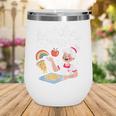Lunch Lady Magic Cafeteria Worker Back To School Women Girls Wine Tumbler