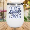 Panthers Back To School Spirit B Wine Tumbler Panthers Back To School Spirit B Wine Tumbler