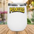 Pirates Back To School Spirit GY Wine Tumbler Pirates Back To School Spirit GY Wine Tumbler