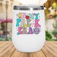 In My Pre-K Era Back To School Retro Groovy Preschool Wine Tumbler In My Pre-K Era Back To School Retro Groovy Preschool Wine Tumbler