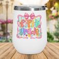 Preppy Back To School Fifth Grade Coquette Bow Women Girl Wine Tumbler Preppy Back To School Fifth Grade Coquette Bow Women Girl Wine Tumbler