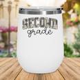 Retro Second Grade Camo Back To School Girls Boys 2nd Grade Wine Tumbler Retro Second Grade Camo Back To School Girls Boys 2nd Grade Wine Tumbler
