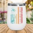Senior 2027 Class Of 2027 Graduation USA Flag Back To School Performance Wine Tumbler Senior 2027 Class Of 2027 Graduation USA Flag Back To School Performance Wine Tumbler