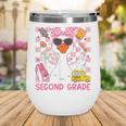 Silly Goose Second Grade Back To School Coquette Girly Wine Tumbler Silly Goose Second Grade Back To School Coquette Girly Wine Tumbler
