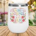 Teaching Science Is My Jam Retro Back To School Strawberry Wine Tumbler