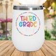 Third Grade Crew Back To School Matching Tee For 3rd Grade Wine Tumbler Third Grade Crew Back To School Matching Tee For 3rd Grade Wine Tumbler