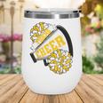 Tigers Cheer Back To School Cheerleading Spirit GY Wine Tumbler Tigers Cheer Back To School Cheerleading Spirit GY Wine Tumbler
