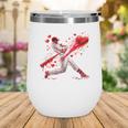 Valentine Baseball Player Drip Wine Tumbler Valentine Baseball Player Drip Wine Tumbler