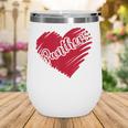 Vintage Panthers School Sports Name Spirit Go Back To School Wine Tumbler