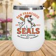 Vintage San Francisco Seals California Baseball Logo Wine Tumbler