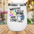 Watch Out Kindergarten Here I Come Cute Cat Back To School Wine Tumbler Watch Out Kindergarten Here I Come Cute Cat Back To School Wine Tumbler