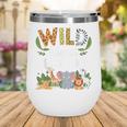 Wild About Preschool Back To School Jungle Theme Classroom Wine Tumbler Wild About Preschool Back To School Jungle Theme Classroom Wine Tumbler