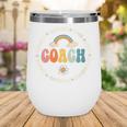 Women's Coach Appreciation Week Back To School Wine Tumbler Women's Coach Appreciation Week Back To School Wine Tumbler