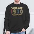 1970年 誕生日プレゼント レトロ バースデー ヴィンテージ 1970年 オリジナルパーツ スウェットシャツ 高齢者への贈り物