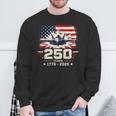 250Th Anniversary Usa Patriotic 250 Years American 4Th July スウェットシャツ 高齢者への贈り物