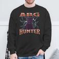 Abg Hunter Offensive Cat Meme Bootlegグラフィック スウェットシャツ 高齢者への贈り物