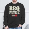 Bbqモードオン バーベキュー愛好家 グリル バーベキュー スウェットシャツ 高齢者への贈り物