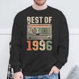 Best Of 1996 オールド・カセット 30歳の誕生日 レトロ スウェットシャツ 高齢者への贈り物
