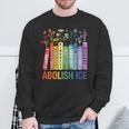 Book Flower Abolish ICE Meme For Women Girl Sweatshirt Gifts for Old Men Book Flower Abolish ICE Meme For Women Girl Sweatshirt Gifts for Old Men