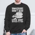 Book Lover Librarian Reading Rat Bookworm Sweatshirt Gifts for Old Men