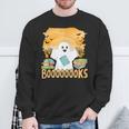 Book Reading Club Halloween Book Lovers Spooky Librarians Sweatshirt Gifts for Old Men