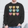 Bookish Romance Tropes Smut Reader Spicy Book Lover Sweatshirt Gifts for Old Men