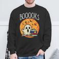 Books Ghost Boooks Halloween Reading Librarian Teacher Book Sweatshirt Gifts for Old Men Books Ghost Boooks Halloween Reading Librarian Teacher Book Sweatshirt Gifts for Old Men