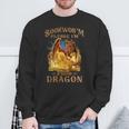 Bookworm Please I'm a Book Dragon Dragon Books Lovers Sweatshirt Gifts for Old Men