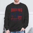 Boxing 伝説のボクサー 最大の戦い チャンピオンシップ ボクシング スウェットシャツ 高齢者への贈り物