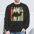 Camel ラクダ 動物 スウェットシャツ 高齢者への贈り物