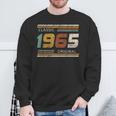 Classic 1965 Original 60 Year Old 60Th Birthday スウェットシャツ 高齢者への贈り物