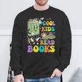 Cool Kids Read Books Teacher Bookworm Librarian Book Lover Sweatshirt Gifts for Old Men