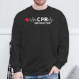 Cprインストラクター 応急処置 Emt Ems 救急救命士 Cprインストラクター スウェットシャツ 高齢者への贈り物