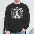 Cryptid Monsters ビッグフット Mothman Dogman Moon Cryptozoology スウェットシャツ 高齢者への贈り物