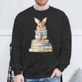 Cute Bunny Reading Book Back To School Easter Sweatshirt Gifts for Old Men Cute Bunny Reading Book Back To School Easter Sweatshirt Gifts for Old Men