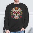 Day Of The Dead シュガースカル Dia De Los Muertos スウェットシャツ 高齢者への贈り物
