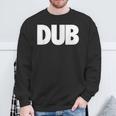 Dub Reggae Music ビニールレコード カーニバルフェスティバル ギフト スウェットシャツ 高齢者への贈り物