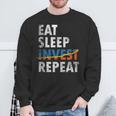 Eatleep Invest Repeat Investment Trading スウェットシャツ 高齢者への贈り物