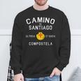 El Camino Deantiago Buen Caminot James Way ハイキングギフト スウェットシャツ 高齢者への贈り物