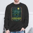 Everglades ナイトパドルシャツ 月光カヌー マングローブ スウェットシャツ 高齢者への贈り物