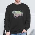 Fae Fairy Witchy Whimsigoth Goblincore Cottagecore Toad Frog スウェットシャツ 高齢者への贈り物