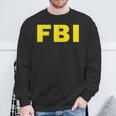 Fbi ハロウィン おもしろコスチューム スウェットシャツ 高齢者への贈り物