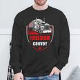 Freedom Convoy United Canada Truckers スウェットシャツ 高齢者への贈り物