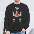 Pope Leo Xiv Is Calling Catholic Humor メンズ レディース スウェットシャツ 高齢者への贈り物