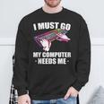 Gamer Pcゲーム プログラマー It開発 スウェットシャツ 高齢者への贈り物