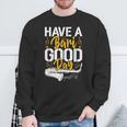 Have A Bari Good Day 面白いバリトンサックス奏者 スウェットシャツ 高齢者への贈り物