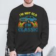 I'm Not Old I'm Classic ビンテージカー 誕生日デザイン スウェットシャツ 高齢者への贈り物